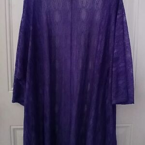 LuLaRoe Purple Women's Cardigan